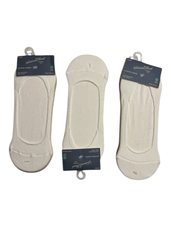 Universal Thread Accessories - Universal Thread Cotton Blend Loafer Liners 3 Pack Bundle of 3